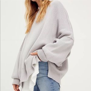 NEW Free People Easy Street Tunic Light Gray